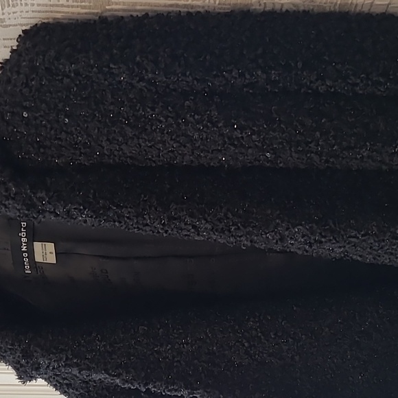 Women's jacket size 8 Bianca Nygard black with sequin and sparkle details - Picture 4 of 14